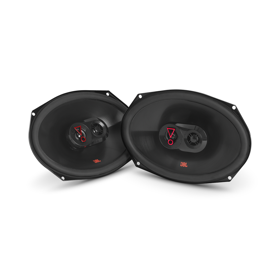Stage3 9637F - Black - 6" x9"(152mmx230mm) 3-Way car speaker for factory upgrade without grille - Hero