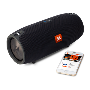 JBL Xtreme - Black - Splashproof portable speaker with ultra-powerful performance - Detailshot 4