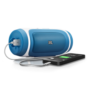 JBL Charge - Blue - Portable Wireless Bluetooth Speaker with USB Charger - Detailshot 1