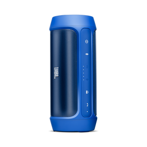 JBL Charge 2 - Blue - Portable Bluetooth speaker with massive battery to charge your devices - Detailshot 1