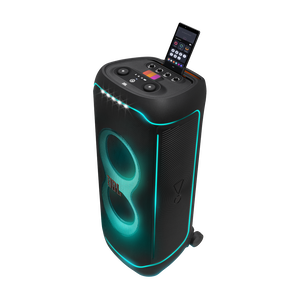 JBL PartyBox Ultimate - Black - Massive party speaker with powerful sound, multi-dimensional lightshow, and splashproof design. - Detailshot 4