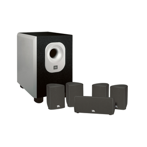 SCS 140 - Black - 5.1-ch home cinema system with active subwoofer - Hero