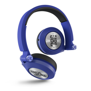Synchros E40BT - Blue - On-ear, Bluetooth headphones with ShareMe music sharing - Hero
