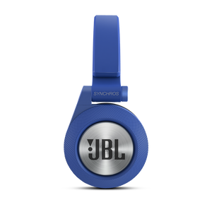 Synchros E40BT - Blue - On-ear, Bluetooth headphones with ShareMe music sharing - Detailshot 1