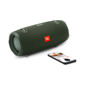 JBL Xtreme 2 - Forest Green - Portable Bluetooth Speaker - Detailshot 1